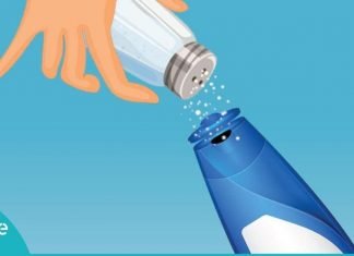 ჩაყარეთ მარილი შამპუნში და შედეგით გაოცებული დარჩებით.