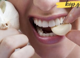 მან გაფცქვნა ნივრის კბილი და ის 30 წუთის განმავლობაში, პირის ღრუში ჰქონდა. სასარგებლოა!