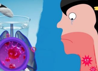 ინფექციის თავიდან ასაცილებლად ყელიდან ფილტვებამდე, მეცნიერები გვირჩევენ 1 ჭიქა მარილიან წყალს.