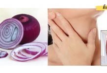 მან დაიდო ხახვის კომპრესი ყელზე.. შედეგით გაოცდებით..