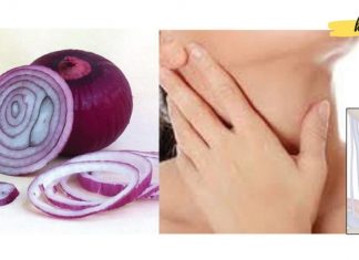 მან დაიდო ხახვის კომპრესი ყელზე.. შედეგით გაოცდებით..