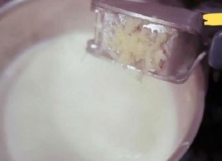 ჩაიტარეთ ორგანიზმის საერთო წმენდა ნივრის ნაყენით. მოიშორეთ ჩაკირული ნალექები