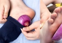 დაიდეთ ხახვი ძილის წინ ფეხზე და დაინახავთ ამ შედეგს!