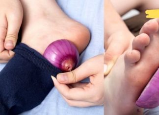 დაიდეთ ხახვი ძილის წინ ფეხზე და დაინახავთ ამ შედეგს!