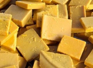 მოამზადეთ ფუტკრის ცვილის მალამო ამ რეცეპტით. ეს მალამო ძალიან კარგად უმკლავდება კბილისა და სახსრების ტკივილს.