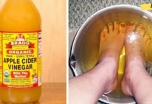 ჩადეთ ფეხები ვაშლის ძმარში 30 წუთით ყოველ დღე ერთი თვის განმავლობაში: აი მიზეზი, რატომ!