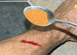 ეს ყველამ უნდა იცოდეს! ამ ფხვნილს შეუძლია სისხლდენის შეჩერება 15 წამზე ნაკლებ დროში!