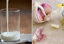 რძე და ნიორი: ზურგის ტკივილის ბუნებრივი საშუალება